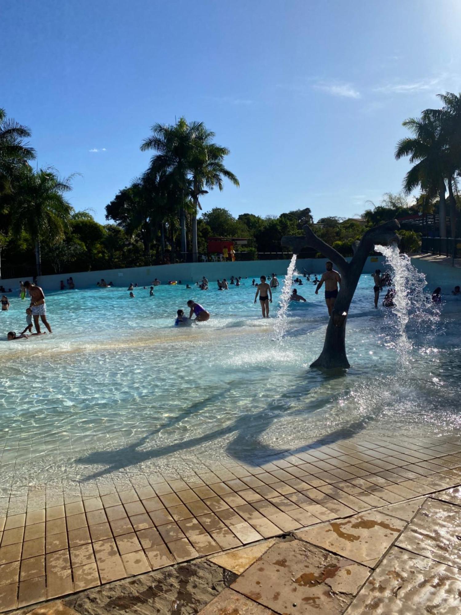 Apartmán Piazza Acqua Park Diroma - Cozinha Completa Caldas Novas Exteriér fotografie